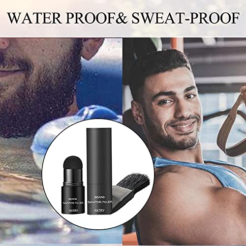 HATIKY Beard Pencil Filler Powder for Men - Beard Shaping Kit - Long Lasting ...