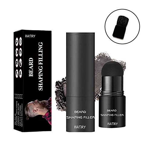 HATIKY Beard Pencil Filler Powder for Men - Beard Shaping Kit - Long Lasting ...