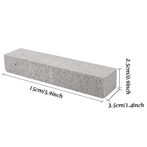 Hatoku 25 Pieces Pumice Stones for Cleaning Grey Pumice Scouring Pad Pumice S...