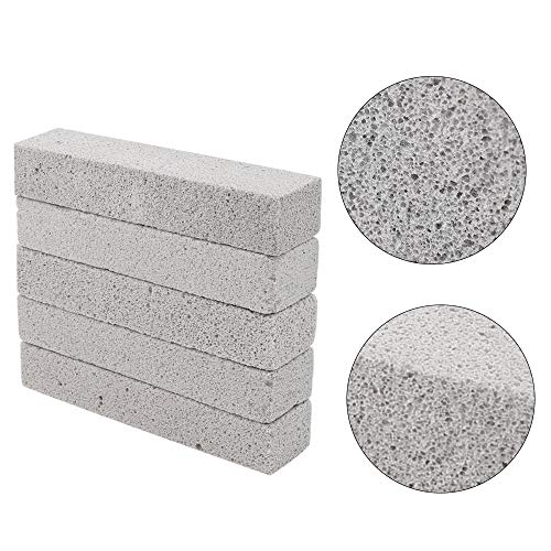 Hatoku 25 Pieces Pumice Stones for Cleaning Grey Pumice Scouring Pad Pumice S...