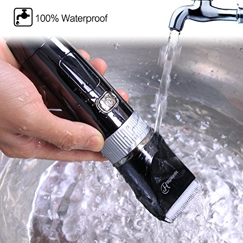 Hatteker Cordless Hair Trimmer Pro Hair Clippers Beard Trimmer for Men Haircu...