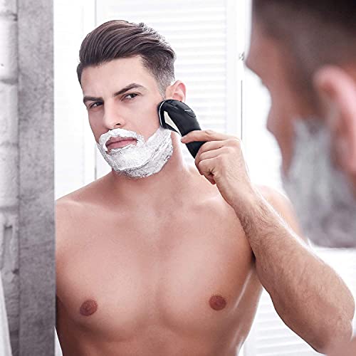 Hatteker Electric Shaver Rotary Razor Men Cordless Beard Trimmer Pop-Trimmer ...