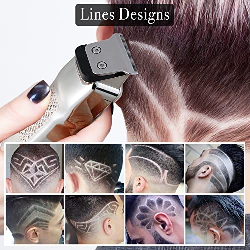 Hatteker Hair Clipper & Trimmer Set for Men IPX7 Waterproof Cordless Barber C...