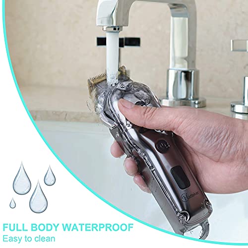 Hatteker Hair Cutting Kit Pro Hair Clippers for Men Professional Barber Clipp...