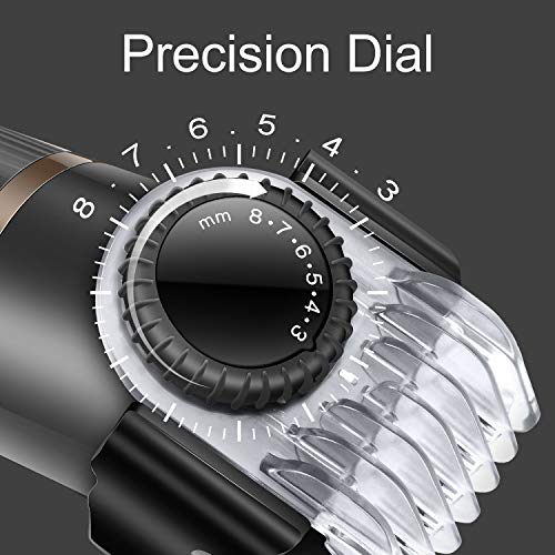 Hatteker Mens Beard Trimmer Cordless Hair Trimmer Hair Clipper Detail Trimmer...