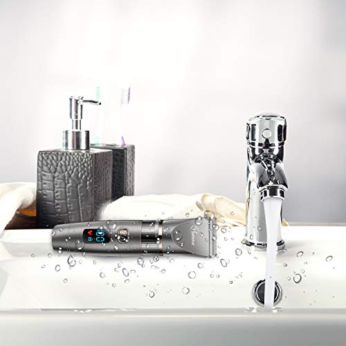 Hatteker Mens Beard Trimmer Cordless Hair Trimmer Hair Clipper Detail Trimmer...