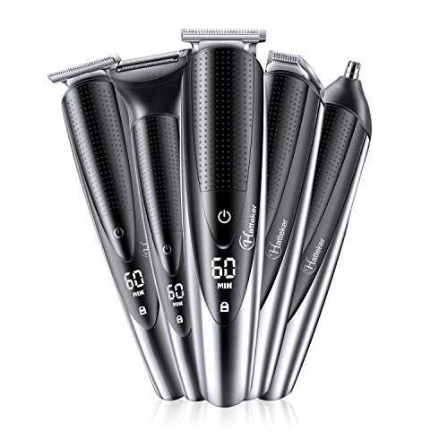 Hatteker Mens Hair Clipper Beard Trimmer Grooming kit Hair trimmer Mustache t...