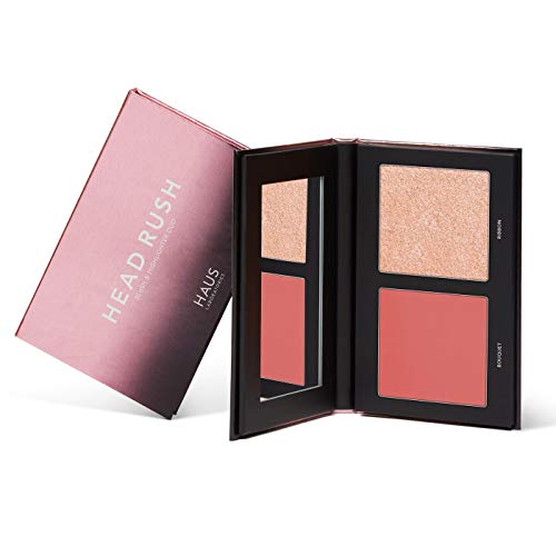 HAUS LABORATORIES by Lady Gaga: HEAD RUSH BLUSH/HIGHLIGHTER DUO, Bouquet & Ri...
