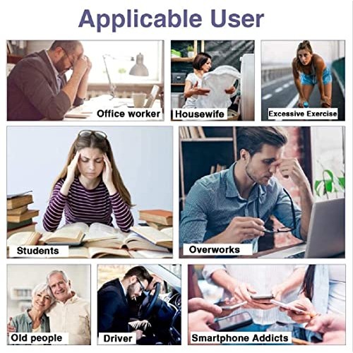 HAUSBELL Dual Channel TENS Unit Muscle Stimulator, 20 Modes Rechargeable TENS...