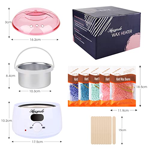 Hair Removal Wax Warmer Kit upgrade Wax machine Waxing Kit for Women and Men'...