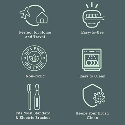 Haven Toothbrush Cover - Fits Electronic and Manual Toothbrushes - Toothbrush...