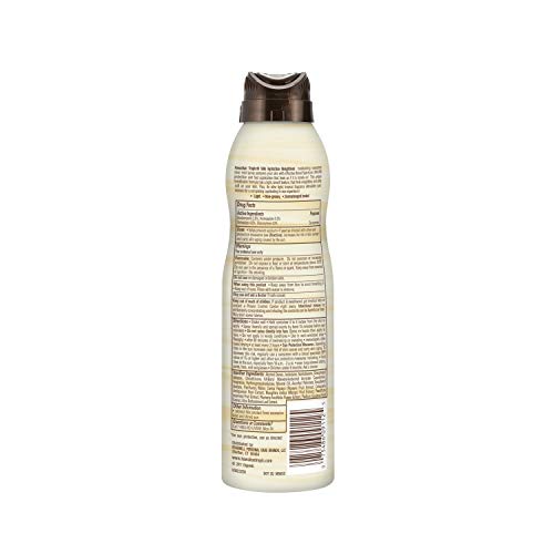 Hawaiian Tropic Clear Spray Sunscreen, Lightweight Broad Spectrum SPF 30, Sil...