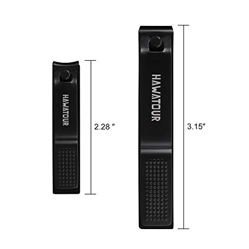 Nail Clippers Set, Ultra Sharp Sturdy Fingernail and Toenail Clipper Cutters ...