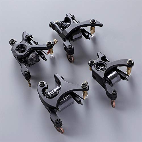 HAWINK Tattoo Complete Tattoo Kit 4 Pro Machine Guns 8 Inks Power Supply Foot...