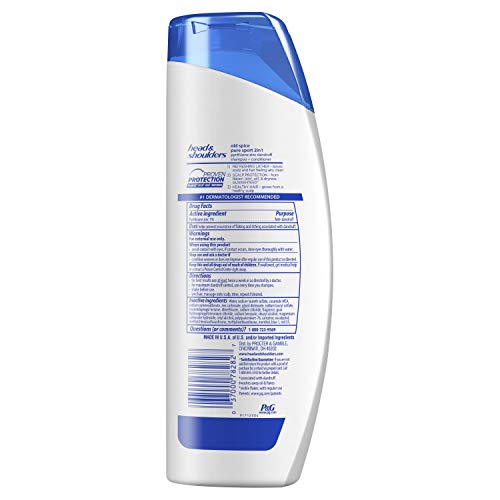 Head & Shoulders Old Spice Pure Sport Dandruff 2 in 1 Shampoo and Conditioner...