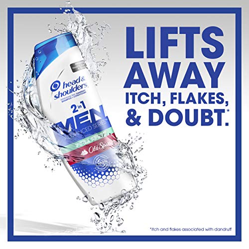 Head & Shoulders Old Spice Pure Sport Dandruff 2 in 1 Shampoo and Conditioner...