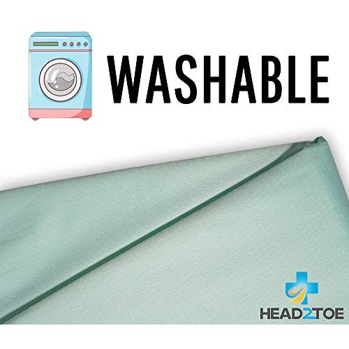HEAD2TOE- Incontinence Bed Pads | Washable Waterproof Mattress Protector | Pr...