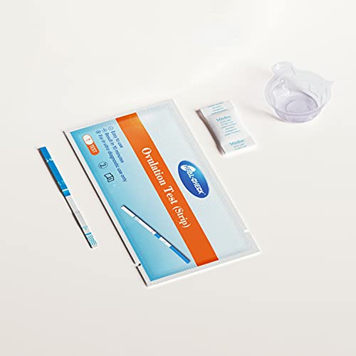 HEAL-CHECK Ovulation Test Strips（50-Pack-4.0MM ）with 50 Free Collection Cup...