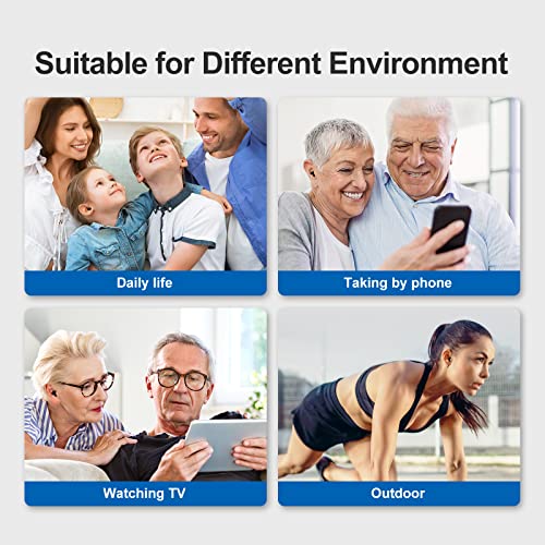 Heal Force Hearing Aids for Seniors Rechargeable and Adults Ear Sound Volume ...