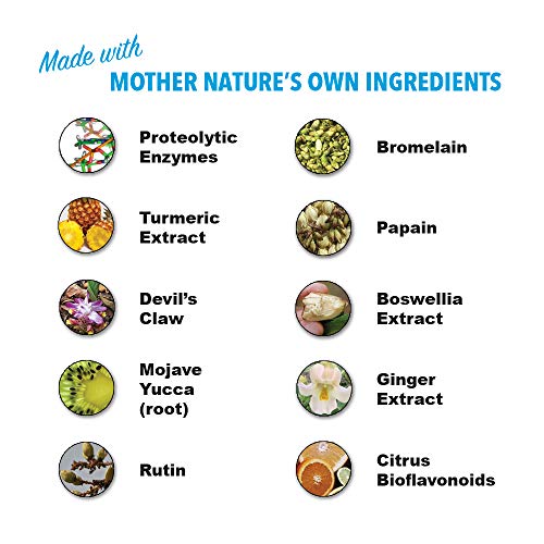 Anti Inflammatory Supplement Proteolytic Enzyme - Natural Joint Supplement fo...