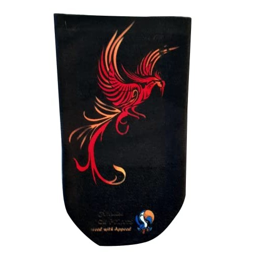 Amputee Sock "Phoenix Flying blk bgnd V1"