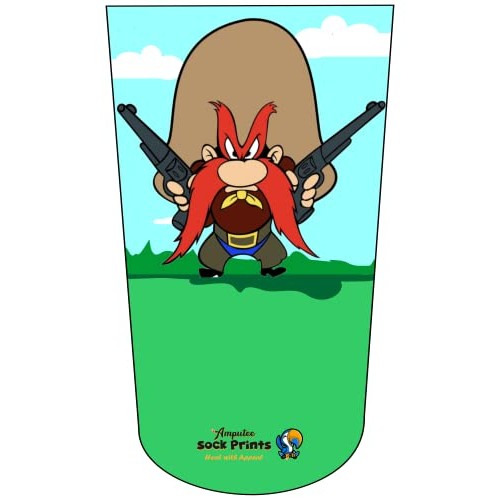 Amputee Sock "Yosemite Sam V2"
