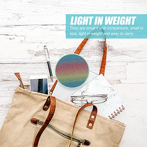 Healifty 1 Set Portable Contact Lens Cases Lovely Cosmetic Contact Storage Co...