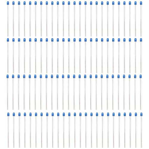 Healifty 100pcs Disposable Saliva Ejectors Clear Body Blue Tip Low Volume Eva...