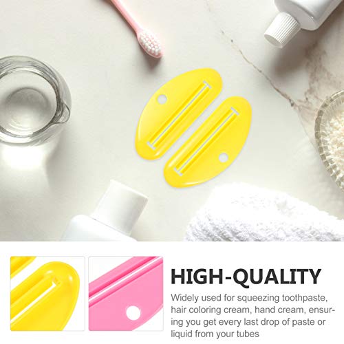 Healifty 10pcs Bathroom Toothpaste Tube Squeezer Toothpaste Tube Squeezer Dis...