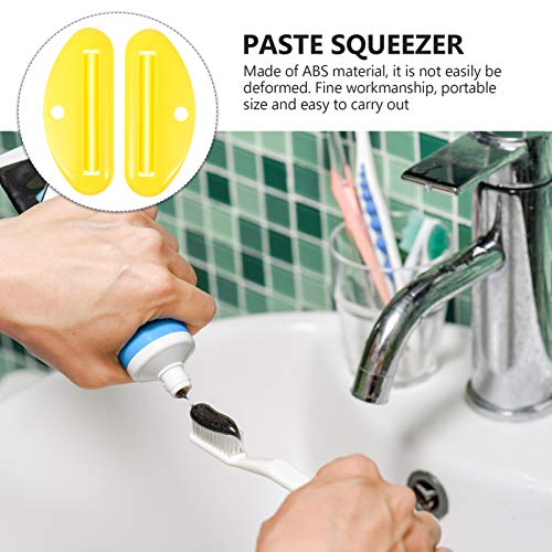 Healifty 10pcs Bathroom Toothpaste Tube Squeezer Toothpaste Tube Squeezer Dis...