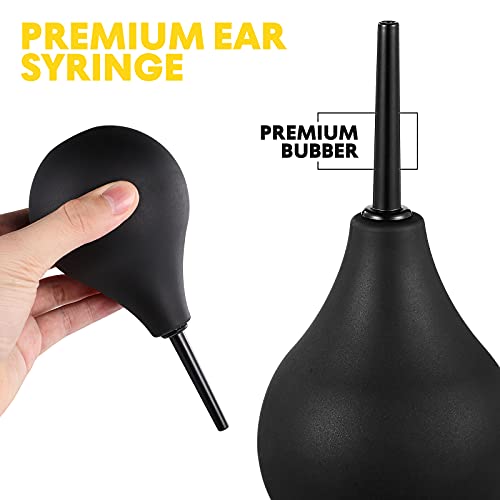 Healifty 224ml Sterile Ear Bulb Syringe Baby Nasal Aspirator Ear Wax Syringe ...