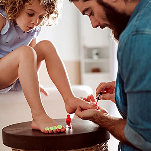 Healifty 24Pcs Silicone Toe Separators Cute Daisy Flower Shaped Toe Spacers G...