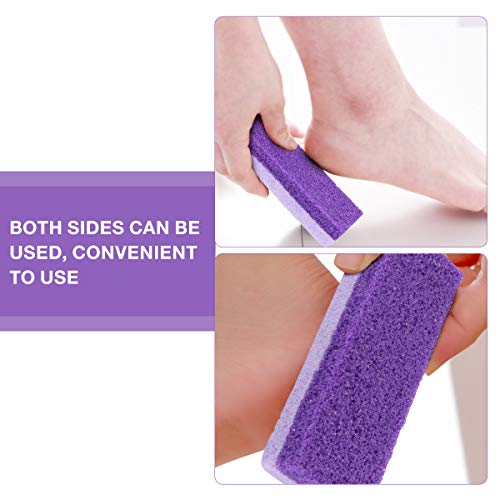 HEALIFTY 2Pcs Foot Pumice Stone Exfoliator Pedicure File Block Callus Remover...