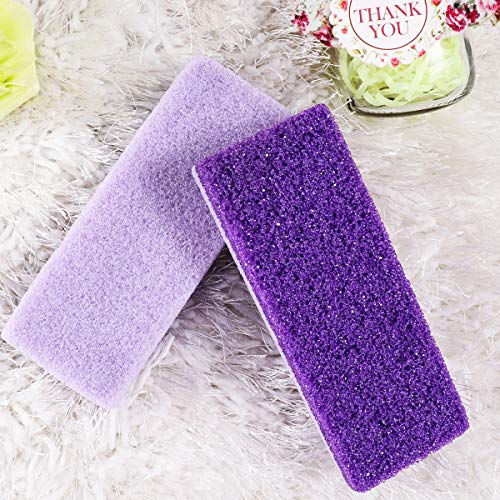 HEALIFTY 2Pcs Foot Pumice Stone Exfoliator Pedicure File Block Callus Remover...