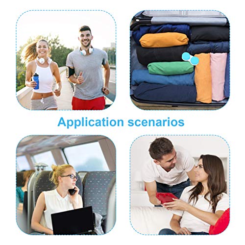 Healifty 30pcs Contact Lens Cases Case Box for Travel Portable Cosmetic Makeu...