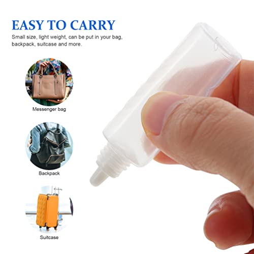 Healifty 30Pcs Contact Lens Solution Bottle Travel Empty Cosmetic Lens Care B...