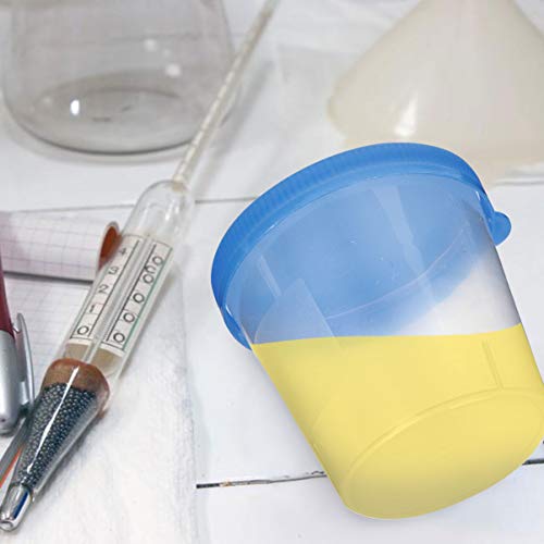 Healifty 50pcs 40ml Specimen Cups Leakproof Urine Collection Cups Fluid Sampl...