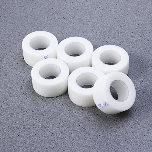 HEALIFTY 6 Rolls Medical Tape Pressure for Sensitive Skin Clear Surgical Tape...
