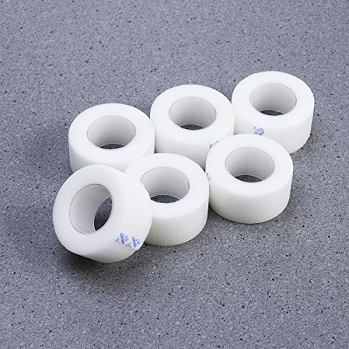 HEALIFTY 6 Rolls Medical Tape Pressure for Sensitive Skin Clear Surgical Tape...