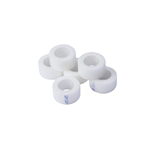 HEALIFTY 6 Rolls Medical Tape Pressure for Sensitive Skin Clear Surgical Tape...