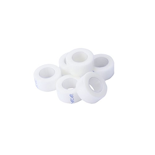 HEALIFTY 6 Rolls Medical Tape Pressure for Sensitive Skin Clear Surgical Tape...