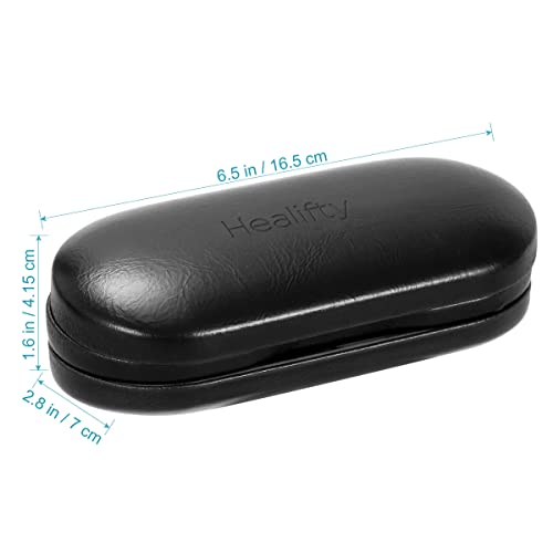 Healifty Contact Lens Case - Glasses Case 2 in 1 Double Sided Travel Kit - Le...