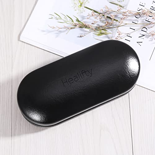 Healifty Contact Lens Case - Glasses Case 2 in 1 Double Sided Travel Kit - Le...