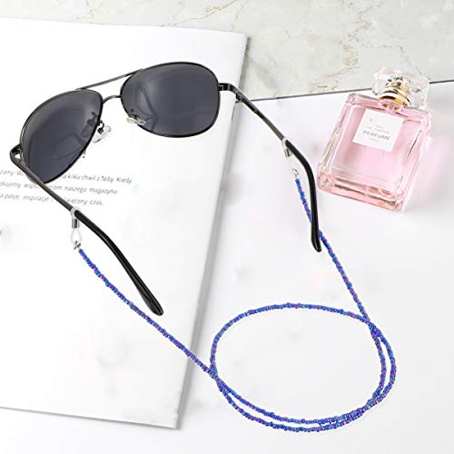 Healifty Eyeglass Chain 4 Pcs Eyeglasses Retainer Strap, Anti-Slip Eyeglasses...