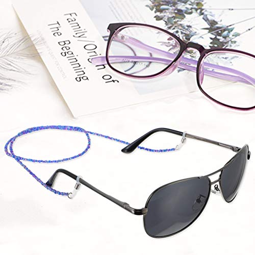 Healifty Eyeglass Chain 4 Pcs Eyeglasses Retainer Strap, Anti-Slip Eyeglasses...