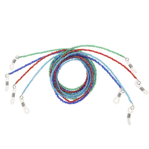 Healifty Eyeglass Chain 4 Pcs Eyeglasses Retainer Strap, Anti-Slip Eyeglasses...