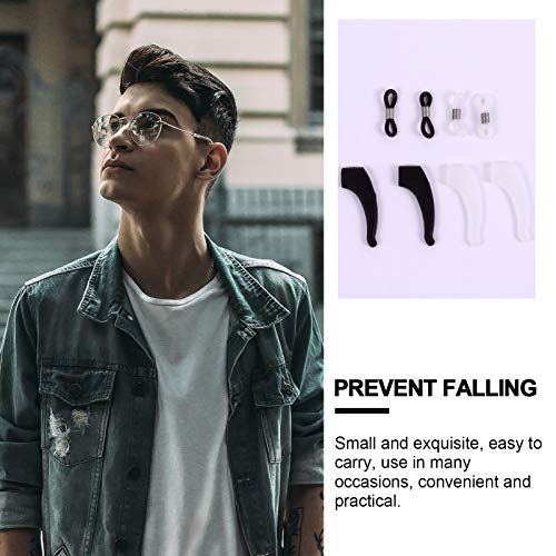 Healifty Eyeglass Strap Holder Eyeglasses Chain Anti-Lost Beads Chain 10pcs (...