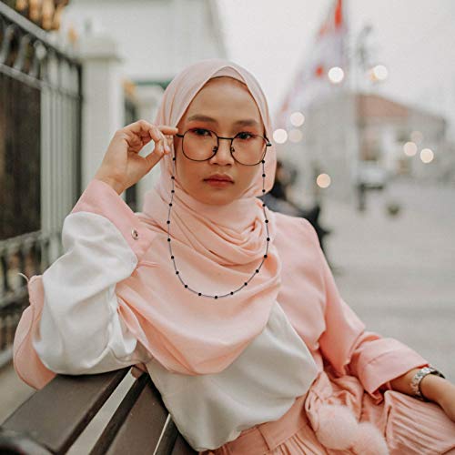 Healifty Eyeglass Strap Holder Eyeglasses Chain Anti-Lost Beads Chain 10pcs (...