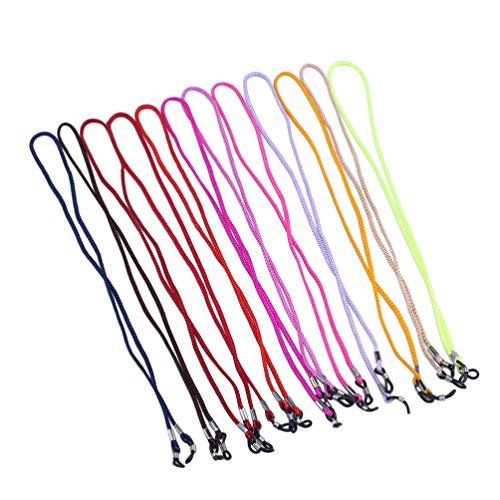 Healifty Eyeglasses Strap Eyeglass Retainer Eyewear Chain 12Pcs