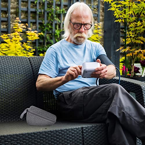 Healifty Hard Case Travel Bag with Zipper Handle Blood Pressure Monitor Carry...